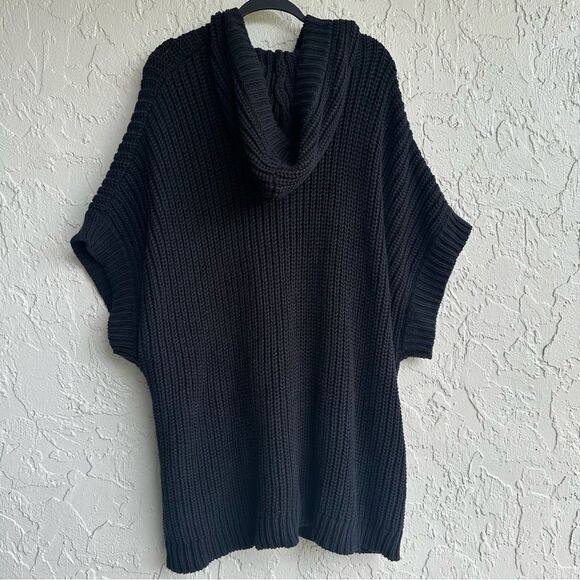 AERIE Sweater Women Medium Hoodie Dolman Sleeve Button Down Oversized Slouchy - Picture 4 of 7